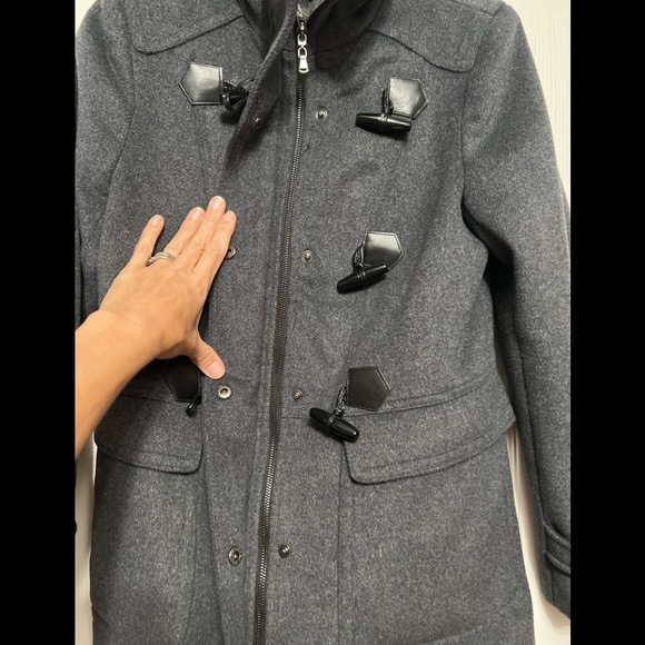 Forever 21 Funnel Neck Toggle Duster - Picture 10 of 16